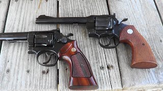 Colt vs S&amp;W Target Revolvers