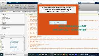 Celebrity A Hardware Efficient Analog network structure for hybrid precoding in Millimeter wave systems Wealth