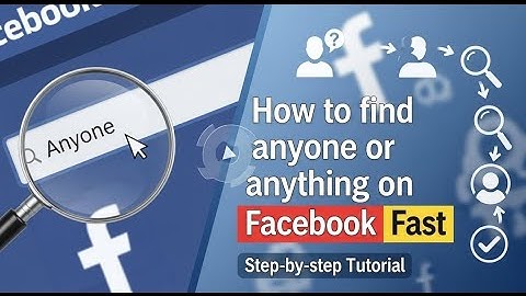 How to Find Anyone or Anything on Facebook Fast (Step-by-Step Tutorial)