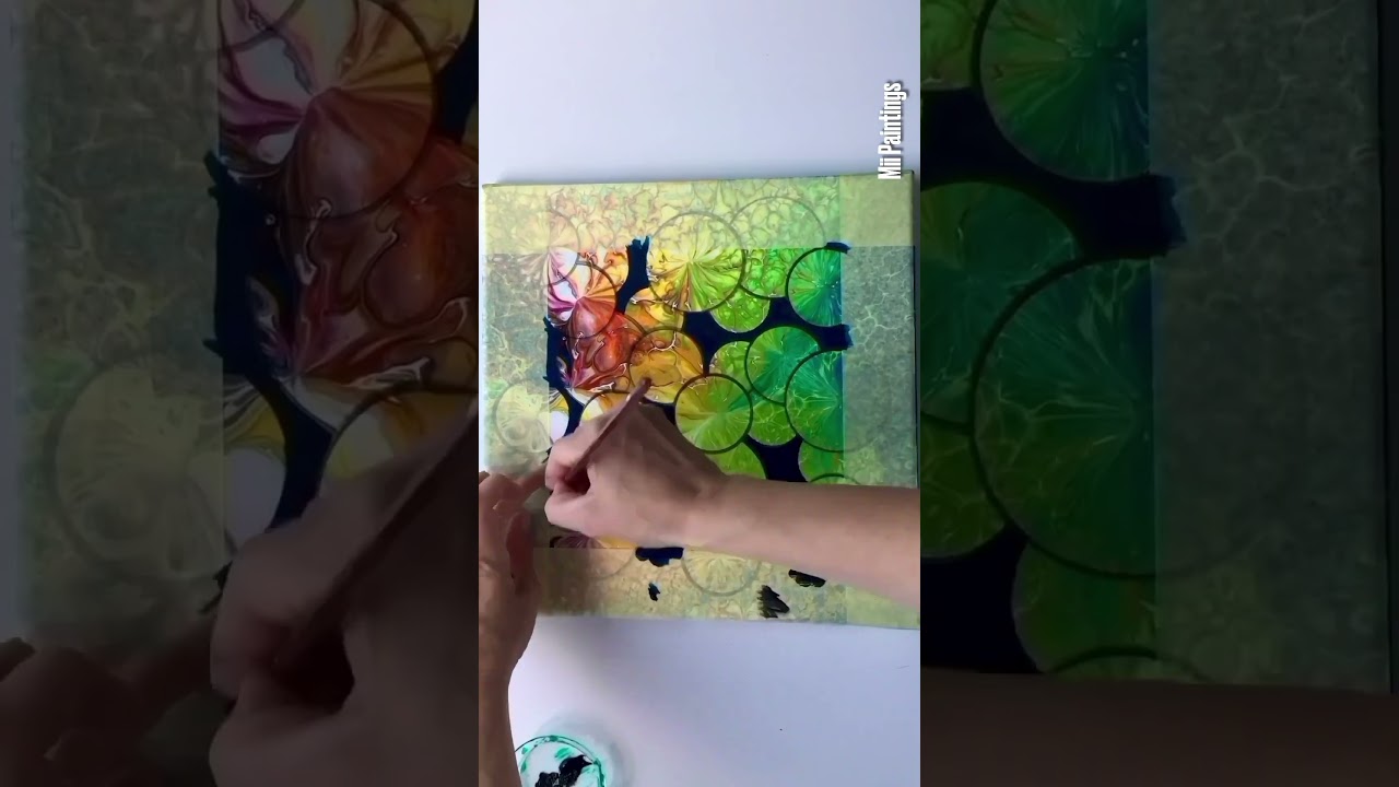 Wow! Amazing BUBBLE FLUIDART timelapse