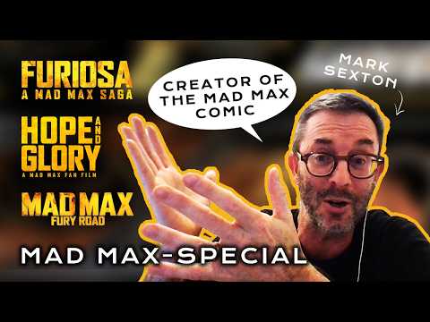 FURY ROAD, FURIOSA: working with George Miller, the Mad Max graphic novel and watching Hope & Glory