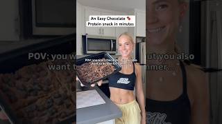 Easy Chocolate Chip Protein Bars   High Protein Snack With Gym Molly Power Protein