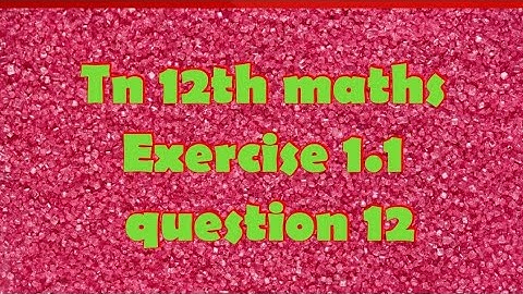 Tn 12th maths exercise 1.1 question 12/ Applications of matrices /find the matrix x if AXB=C