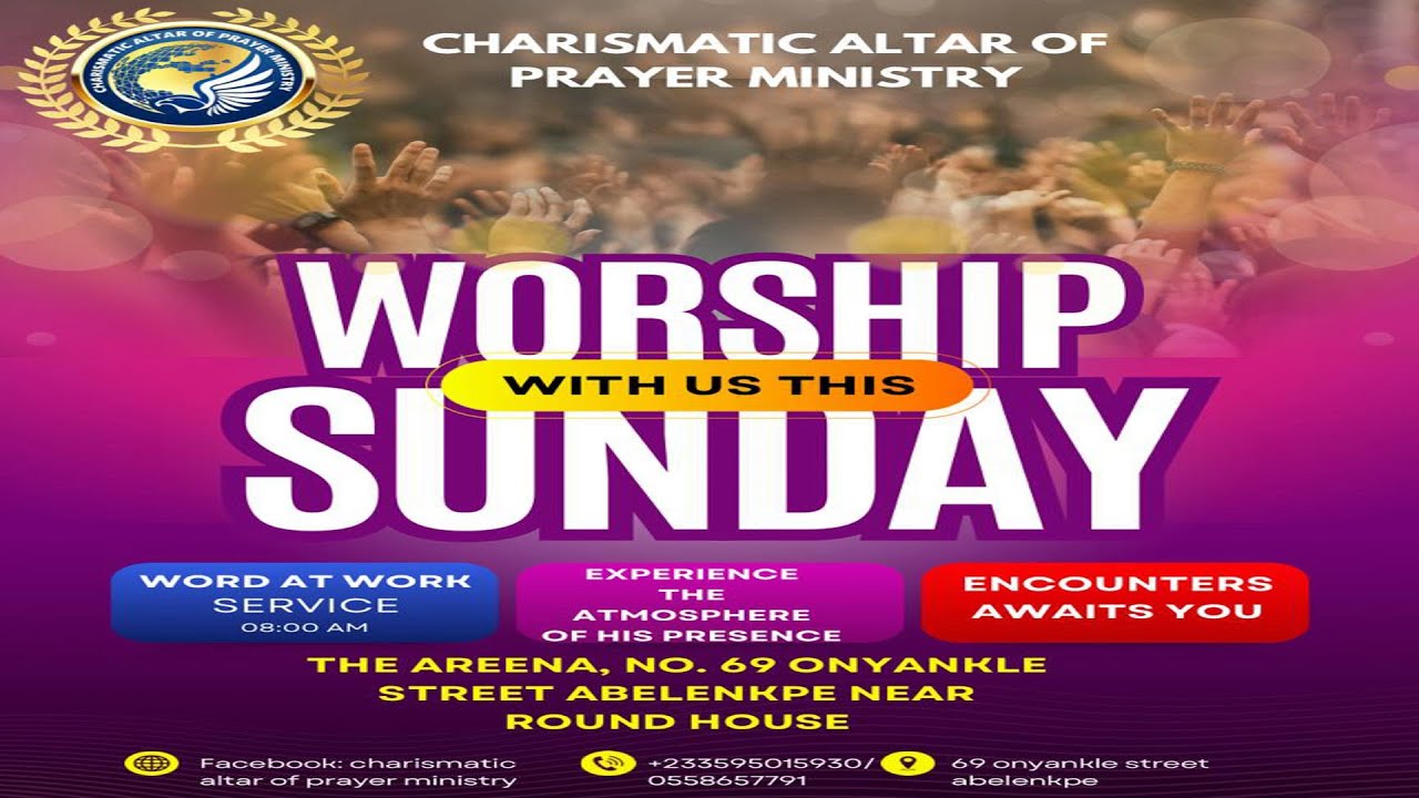 WORD@WORK  ||  THEME: SOWING SEEDS IN A FRUITFUL FIELD  ||  SUNDAY,  18TH JANUARY, 2026