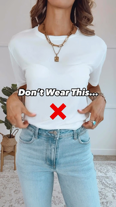 What to Wear Under a White Shirt (Shop on my Amazon Storefront) #amazonfinds #tshirt #amazon