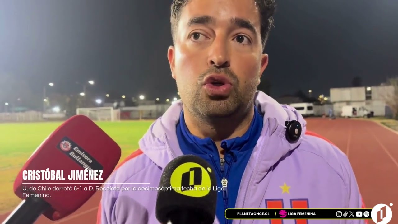Declaraciones Cristóbal Jiménez | REC 1-6 UCH Fecha 16 Liga Femenina 2026