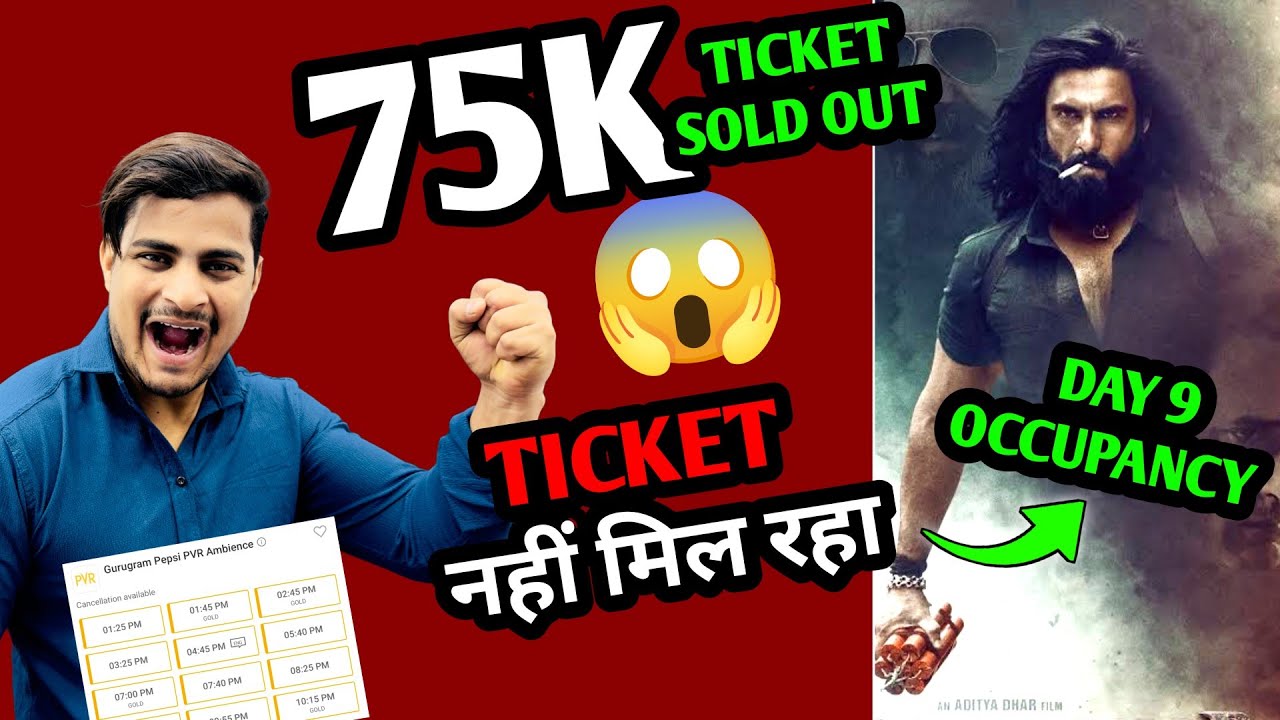 Dhurandhar Movie Day 9 Shocking Audience Occupancy | Dhurandhar Day 9 Box Office Collection