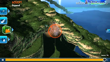 ShatteredStarGAMES Project Spark Top Secret Game Mountain Making part. 2