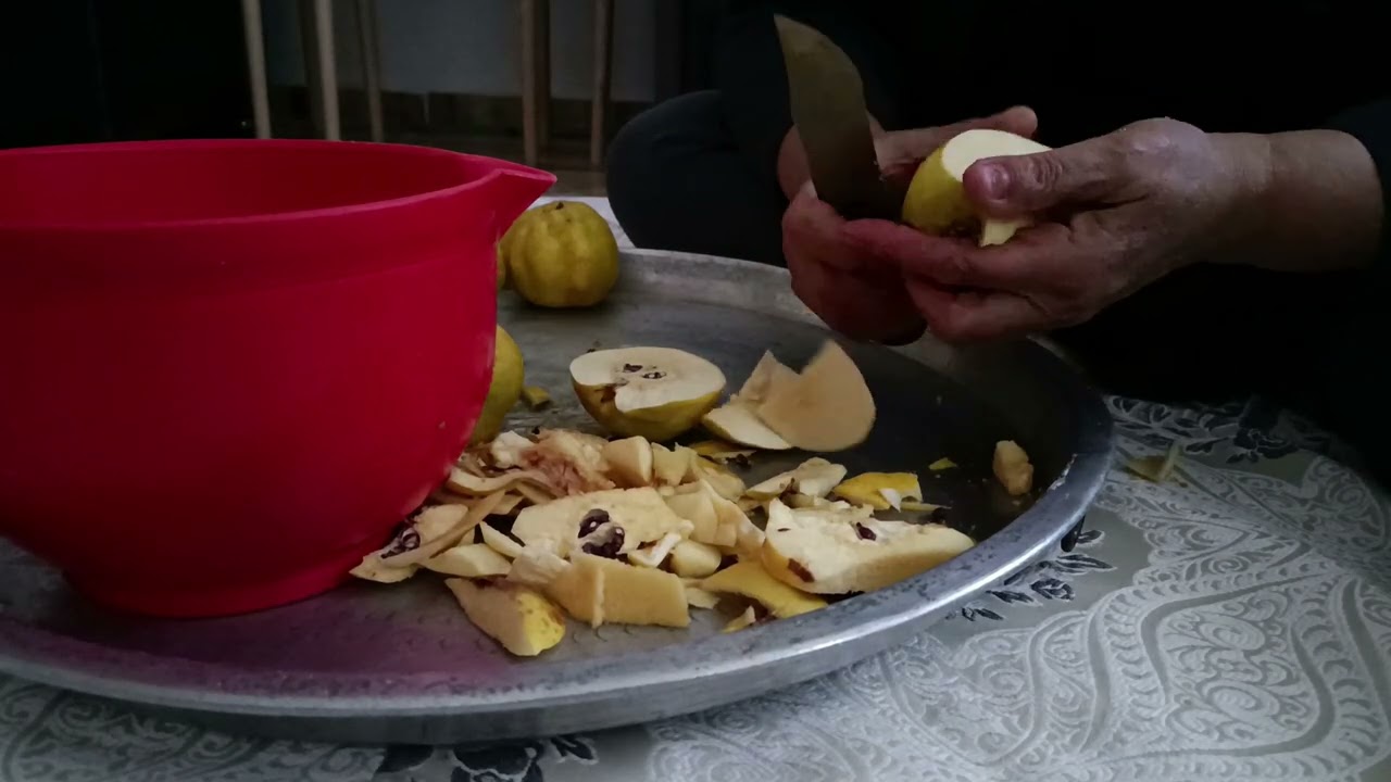 Doğal ve Ev Yapımı Ayva Reçeli Yaptık