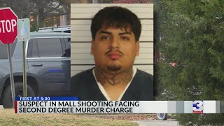 Suspect in mall shooting facing second degree murder charge