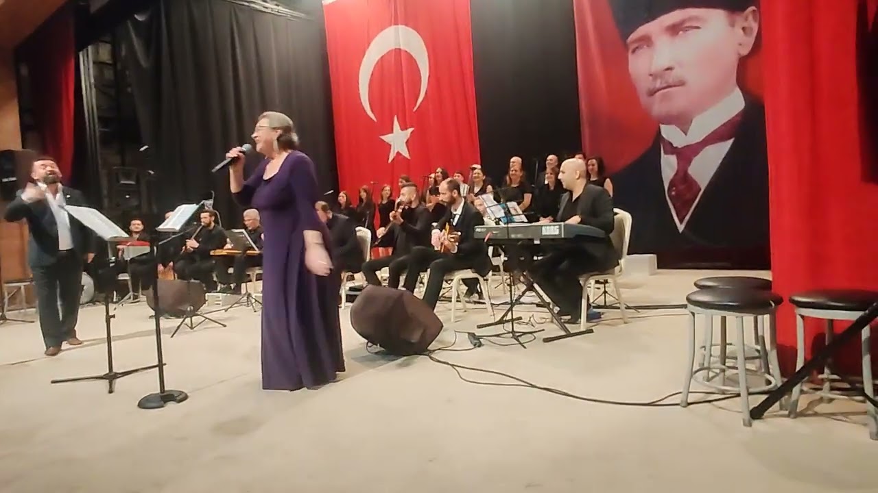 ÇAN BELEDİYESİ RAMAZAN ETKİNLİKLERİ. ÇAN MUSİKİ DERNEĞİ   HÜLYA    KENAR SÖYLÜYOR.