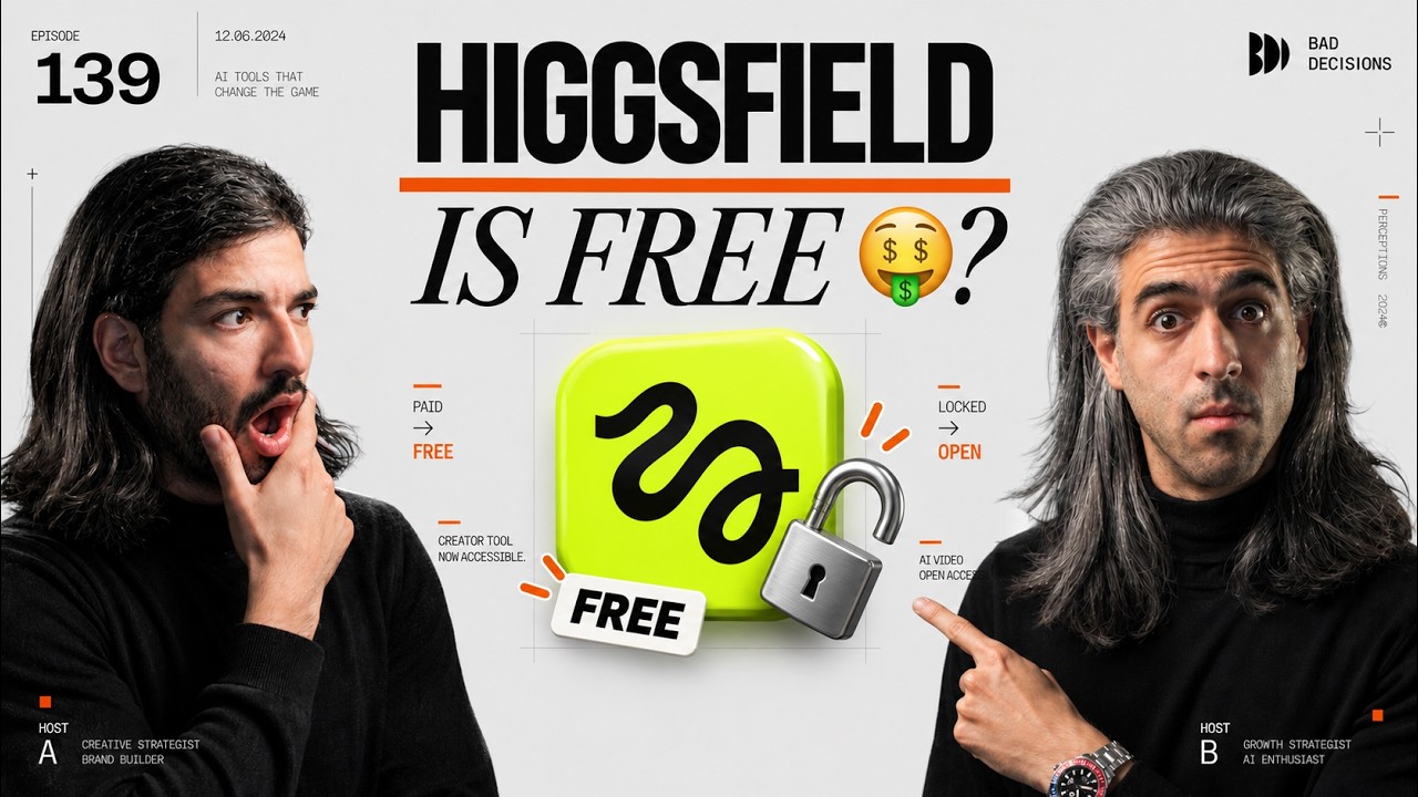 Did Higgsfield just open-source their platform? 🤯 thumbnail