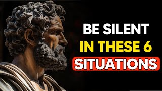 6 Powerful Stoic Principles: When Silence is Your Greatest Strength"