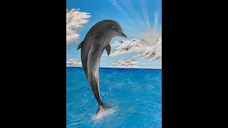 Acrylic Painting- Sea Light