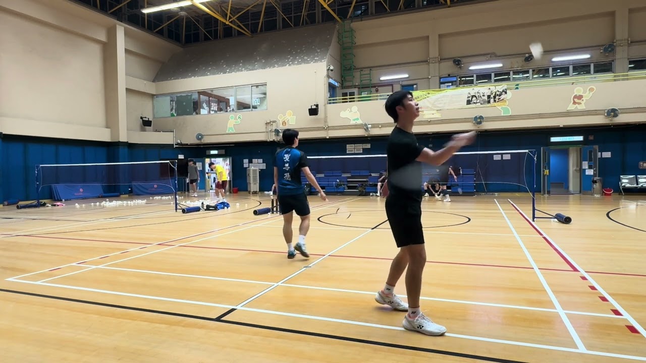 羽毛球男子雙打 (熱到爆廠） 25/9/2025