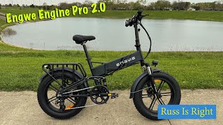 Engwe Engine Pro 2 0  Performance Featured Folding Ebike!