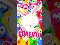 🐇 ¡CONEJITO! 🌈🐣¡PASCUA! ¡Huevos Sorpresa de Colores! ✨ #titounis #pascua #conejito  #huevosdepascua