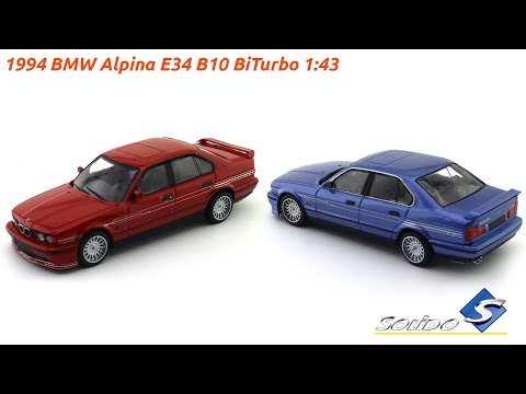 Solido Alpina B10 E34 1994 Red | Shop