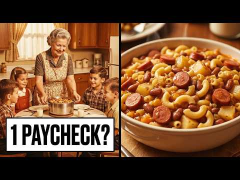 20 Forgotten Ways Your Grandma Fed a Family of Six on One Paycheck