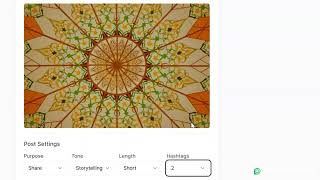 Transform photos into social posts automatically | Made with Poindeo