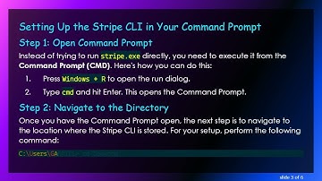 How to Use the Stripe CLI for Testing Webhooks on Windows Dev Machines
