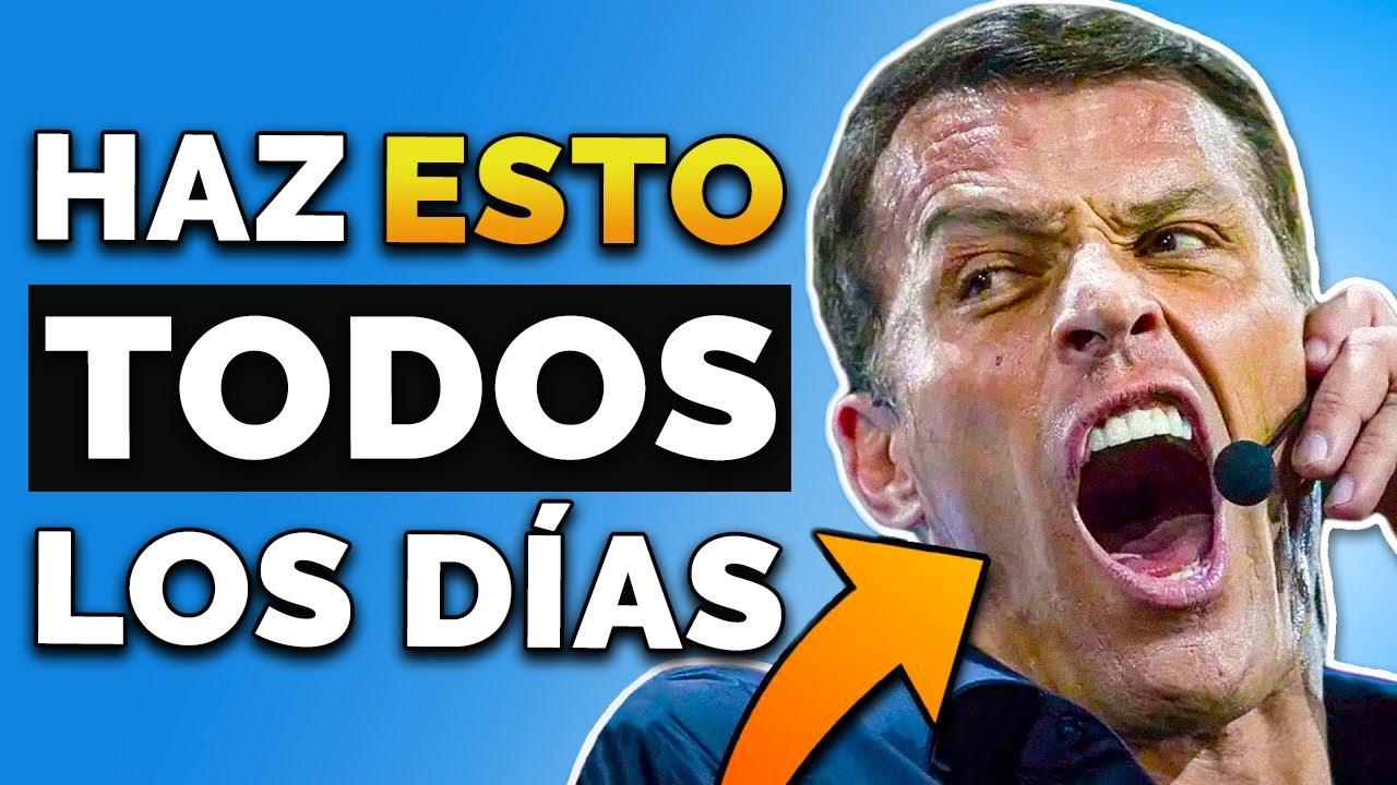 5 Hábitos que TE CAMBIARÁN LA VIDA - Tony Robbins - YouTube