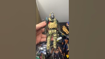 Custom COD Ghost #dcmultiverse #actionfigures #marvelhero #marvellegends #dc #marvel #toys #fyp #fy