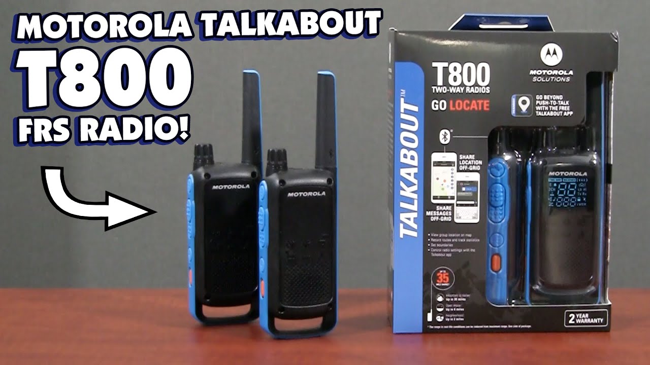 Motorola Talkabout T800 FRS Two Way Radio