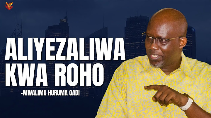 #livestreaming  | ALIYEZALIWA KWA ROHO - III | MWALIMU HURUMA GADI - 23.06.2025