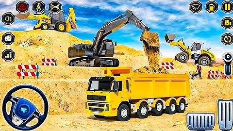 Best Road Construction Simulator Game - City Road Construction Simulator 3D Game - Android Gameplay