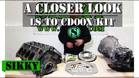 LS to CD009 Transmission Adapter Kit I SIKKY Manufacturing