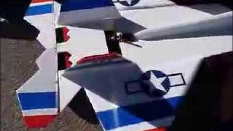 Foam board F22 Thunderbird RC Jet Homebuilt