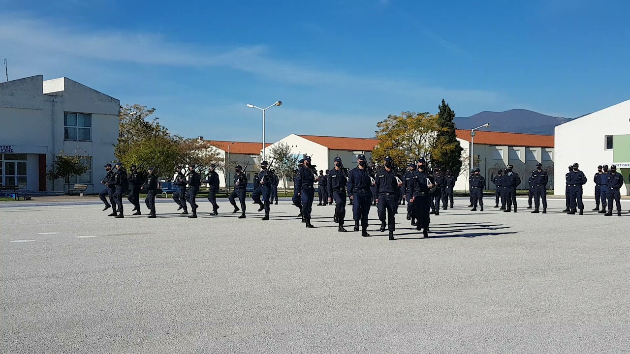 Άγημα Επιδείξεων στη Σχολή Αστυφυλάκων Κομοτηνής