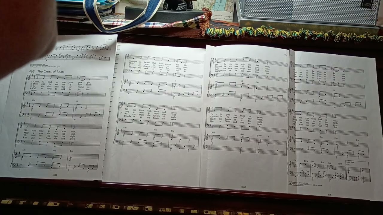 465 The Cross of Jesus MELODY 