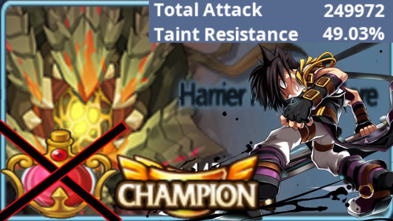 Sieghart 250k 50% Taint Resist - Renak's Core (Champion) no potions - Grand Chase Classic