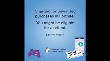 Fortnite Refunds from the Federal Trade Commission