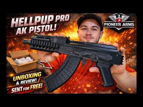 micro hellpup pro unboxing and review (a tactical micro Draco 🤯🔥👀!!
