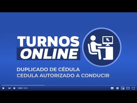 Trámites online. Solicitud de duplicado de cédula