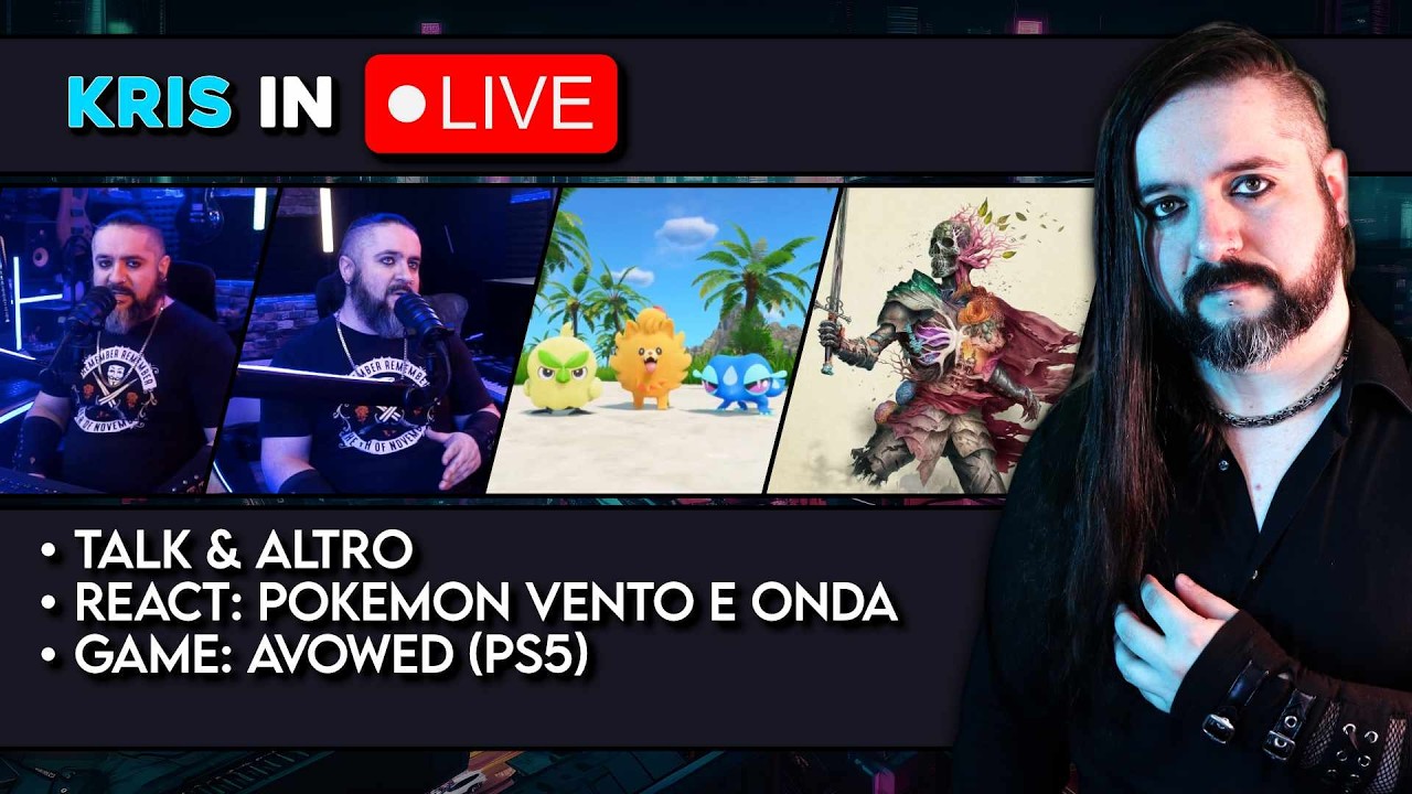 🔴 VenerKRIS ▶🏠 TALK | R: POKEMON VENTO & ONDA | G: AVOWED (PS5)