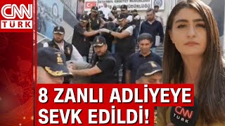 Tekel Bayisi Baskını Soruşturması 2 Gencin Öldürüldüğü Saldırıda 8 Zanlı Adliyeye Sevk Edildi