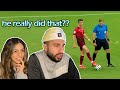 Couple Reacts To 10 THINGS ONLY CRISTIANO RONALDO DID IN FOOTBALL!