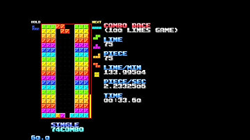 Tetris AI did 100 4-wide combos in 40 seconds