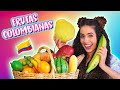 PROVANDO 20 FRUTAS COLOMBIANAS PELA 1ª VEZ | Paula Stephânia