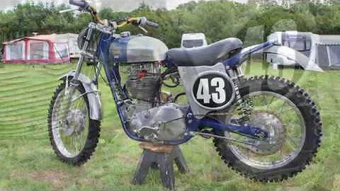 Classic Dirt Bikes "Jerry Scott Replica Cheney BSA...