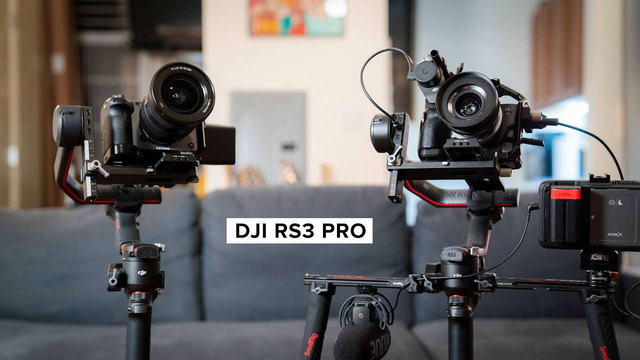DJI RS3 & RS3 PRO! The BEST gimbal for my Sony A7IV & FX6! 