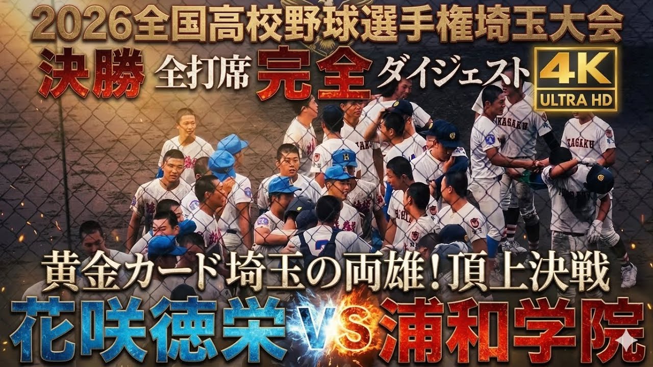 4K撮影】これが埼玉の頂上決戦！『秋•春•夏』と両雄があいまみえた2026