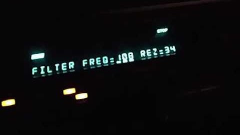 Ensoniq EPS-16 Plus Waveboy Rez Filter Demo