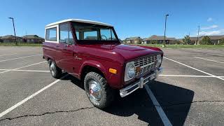 FOR SALE! 1973 Ford Bronco with 302 V8 | Video Tour with 'the bald guy' ~ 720.318.7652