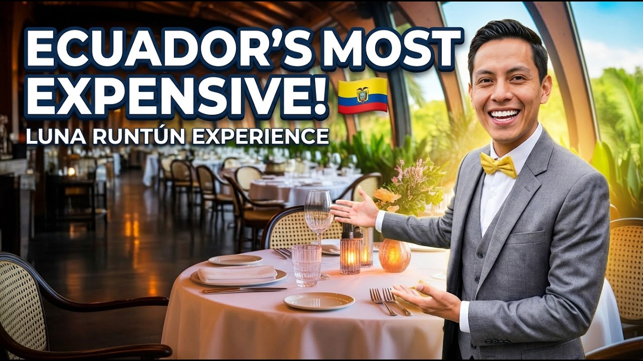 ECUADOR: “Inside Ecuador’s Most Expensive Hotel — Luna Runtún Experience 🇪🇨”