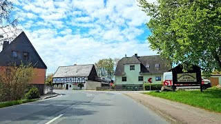 4k Driving in Germany 🇩🇪 | Soland To Ebersbach | Beautiful Vister Place in Germany | Summer Vibes